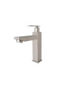 LLAVE AGUA FRIA SATINADA BAJA