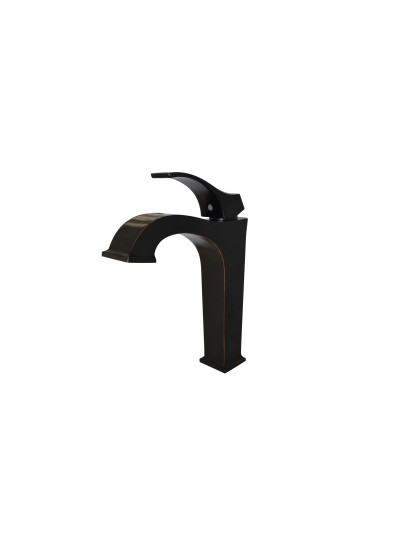 GRIFERIA MONOCONTROL ALTA NEGRO MATE