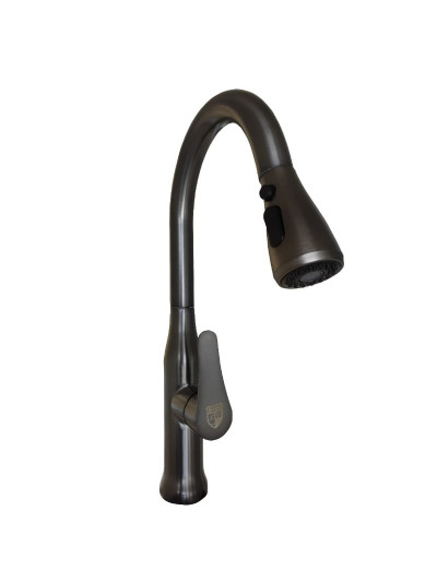 LLAVE MONOCONTROL EXTRAIBLE GRIS