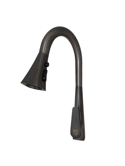 LLAVE MONOCONTROL EXTRAIBLE GRIS