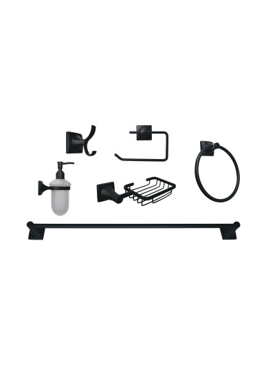 JUEGO DE ACCESORIOS NEGRO