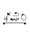 JUEGO DE ACCESORIOS NEGRO