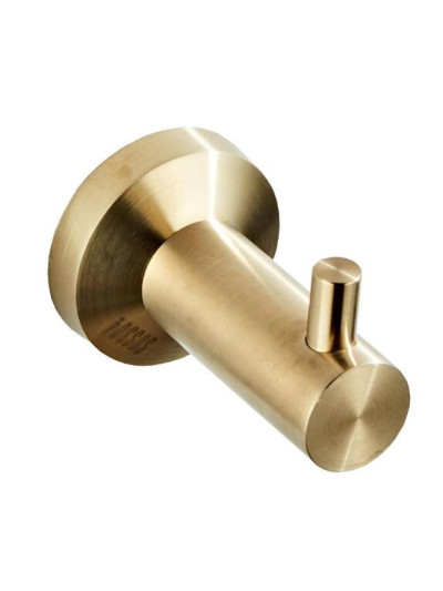 PERCHERO SENCILLO BRUSHED GOLD