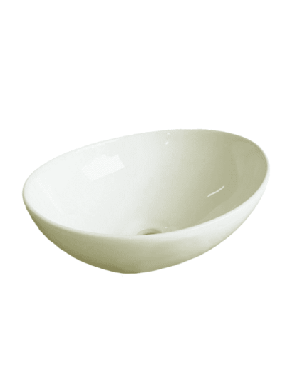 LAVAMANOS OVALADO BLANCO