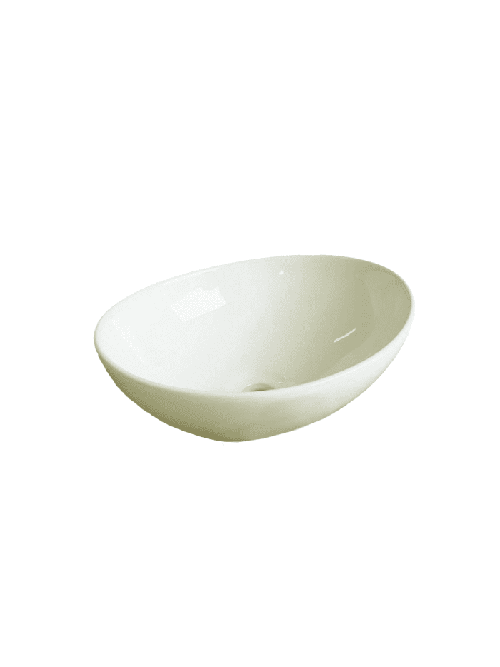 LAVAMANOS OVALADO BLANCO