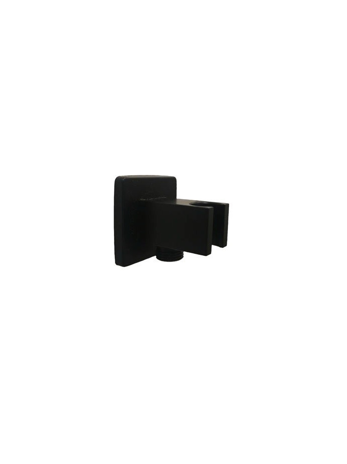 TOMA SOPORTE DUCHA TEL NEGRO