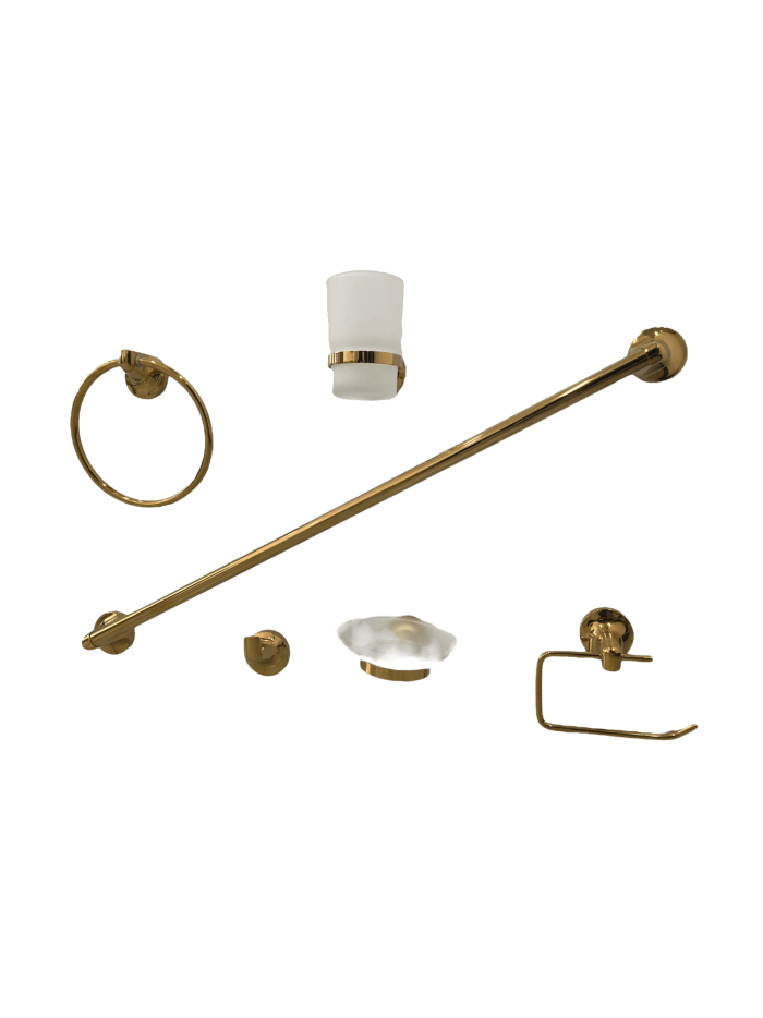 ACCESORIOS DE BAÑO GOLD