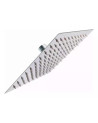 REGADERA CUADRADA DE 30CMS CROMO