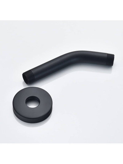BRAZO CORTO NEGRO MATE 18 CM