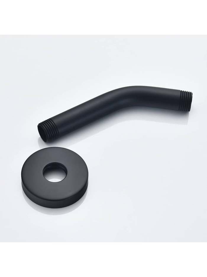 BRAZO CORTO NEGRO MATE 18 CM