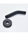 BRAZO CORTO NEGRO MATE 18 CM
