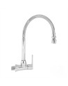 LLAVE 1 AGUA FLEXIBLE DE PARED CROMO