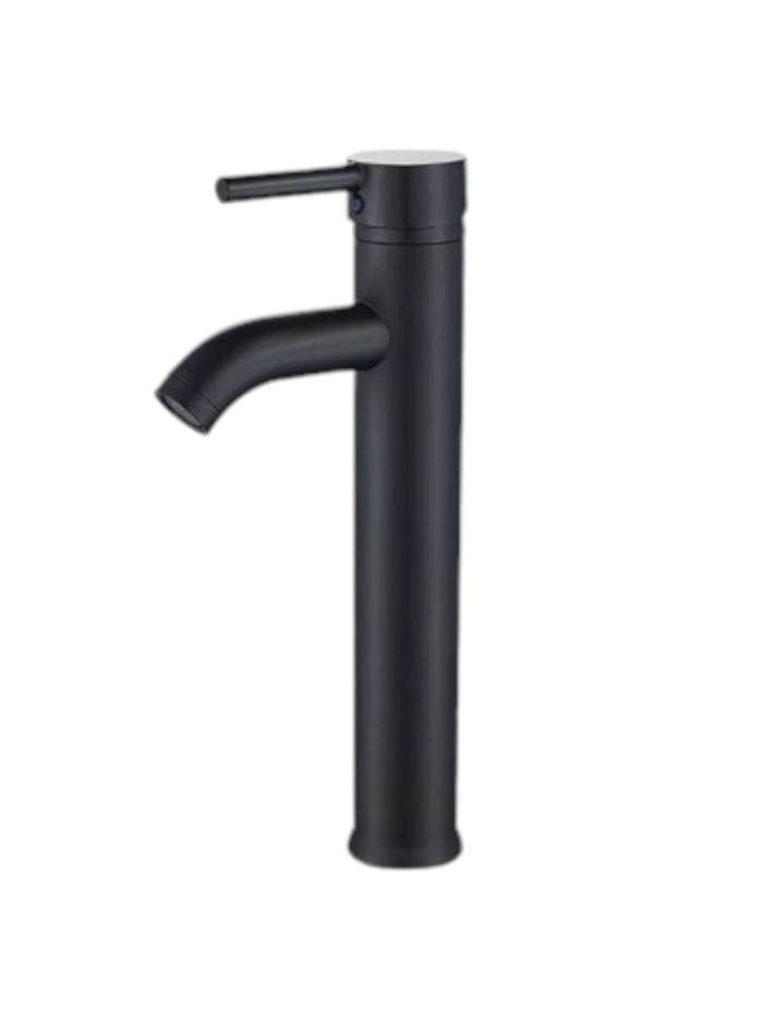 MEZC LAVAM LARGO ACERO INOX NEGRO