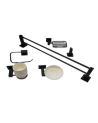 ACCESORIO PARA BAÑO CUADRADO NEGRO X 5 PCS