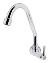 GRIFO DE PARED UN AGUA CROMO