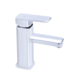 LLAVE MONOCONTROL PARA LAVAMANOS BAJA CROMO