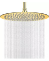 REGADERA ULTRAPLANA 25 CM BRUSHED GOLD