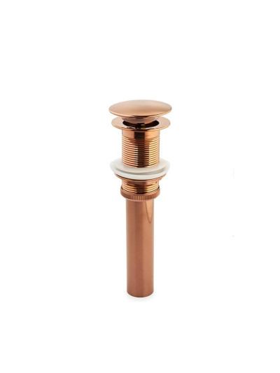 DESAGUE TIPO HONGO SIN REBOSE ORO ROSA