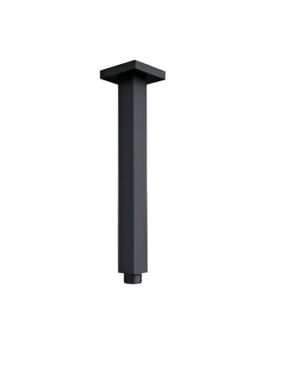 BRAZO DE TECHO DE 20CMS NEGRO CUADRADO