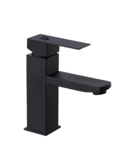 LLAVE LAVAMANOS MONOCONTROL BAJA NEGRA