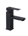 LLAVE LAVAMANOS MONOCONTROL BAJA NEGRA