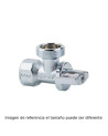 ABASTO METALICO ARCO 1/2"X3/8"