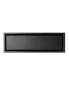 REJILLA DE PISO INIVIBLE NEGRO MATE 30CMS