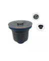 CANASTILLA DE COCINA NEGRO MATE 4 CONEXION 2 PULGADAS