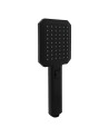 REGADERA PARA TELEDUCHA CUADRADA DOBLE FUNCION NEGRA H1098BLACK