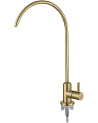 GRIFO PARA FILTRO DE AGUA DORADO MATE