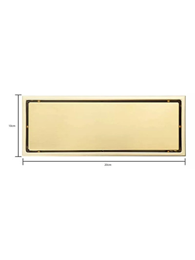 REJILLA TROYA 20CM GOLD