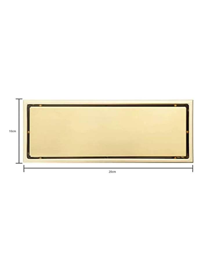 REJILLA TROYA 20CM GOLD
