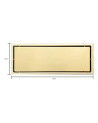REJILLA TROYA 20CM GOLD