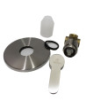 MONOCONTROL DUCHA ACERO INOX