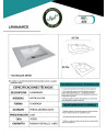 PLACA CERAMICA 60*46CM