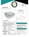 LAVAMANOS PORCELANA 39X39X14cms