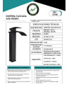 GRIFERÍA CASCADA ALTA NEGRA