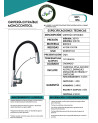 LLAVE MONOCONTROL COCINA