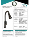LLAVE MONOCONTROL EXTRAIBLE GRIS