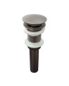 DESAGUE DE PUSH SIN REBOSE GRAFITO GUN METAL
