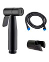 KIT DUCHA BIDET NEGRO MATE