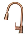 MONOCONTROL COCINA CON EXTRAIBLE ORO ROSA MATE
