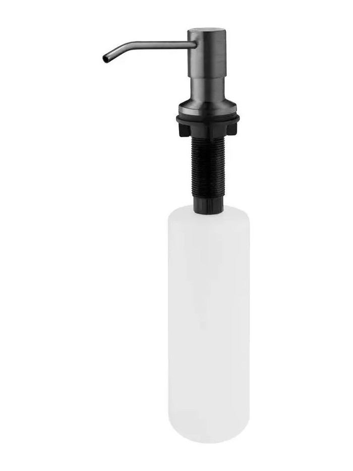 DISPENSADOR DE JABON LIQUIDO COCINA EN GRAFITO