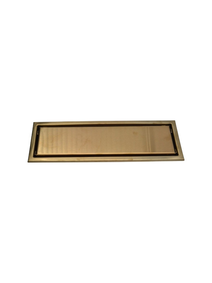 REJILLA INVISIBLE 10X30 ORO ROSA