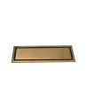 REJILLA INVISIBLE 10X30 ORO ROSA