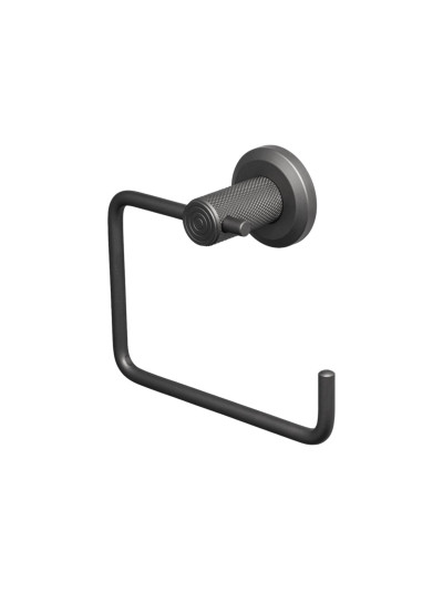 TOALLERO DE MANO GRAFITO GUN METAL ALUMINIO