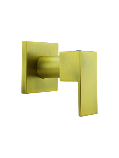 MANIJA POMO CUADRADA BRUSHED GOLD