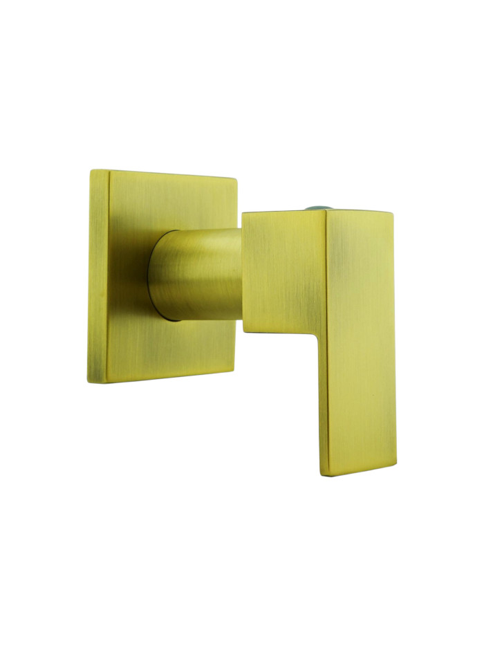 MANIJA POMO CUADRADA BRUSHED GOLD