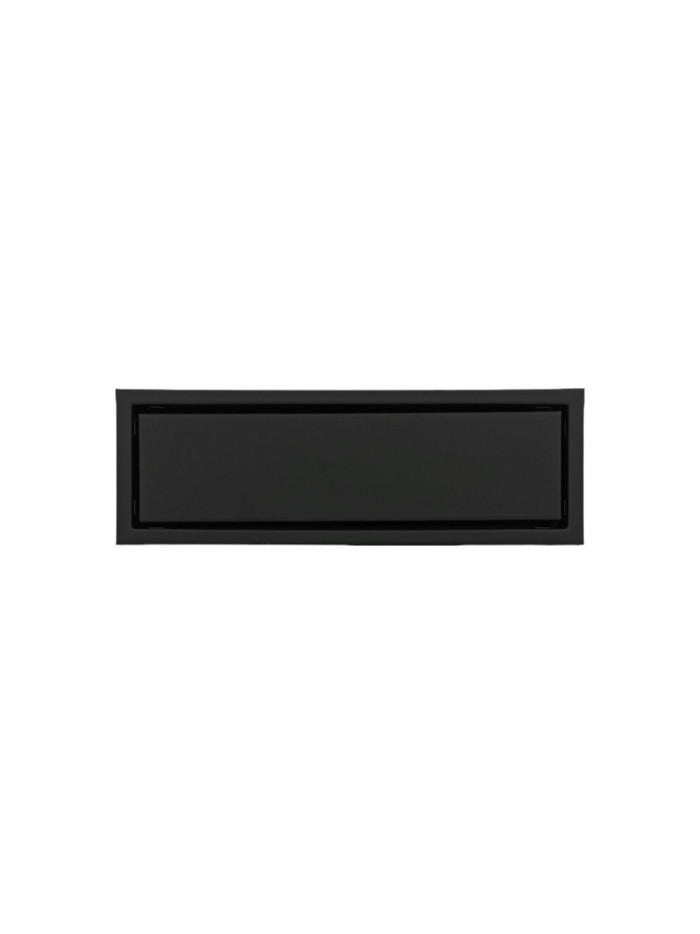 REJILLA DE PISO DE 30CMS NEGRO MATE