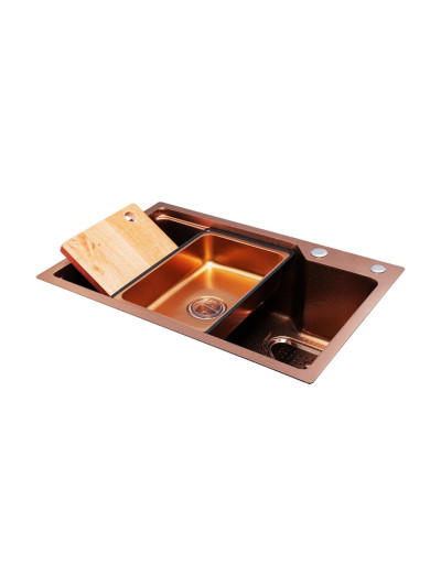 LAVAPLATOS RIEL 68X45 ORO ROSA